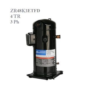 کمپرسور اسکرال کوپلند ۴ تن تبرید سه فاز ZR48K3ETFD